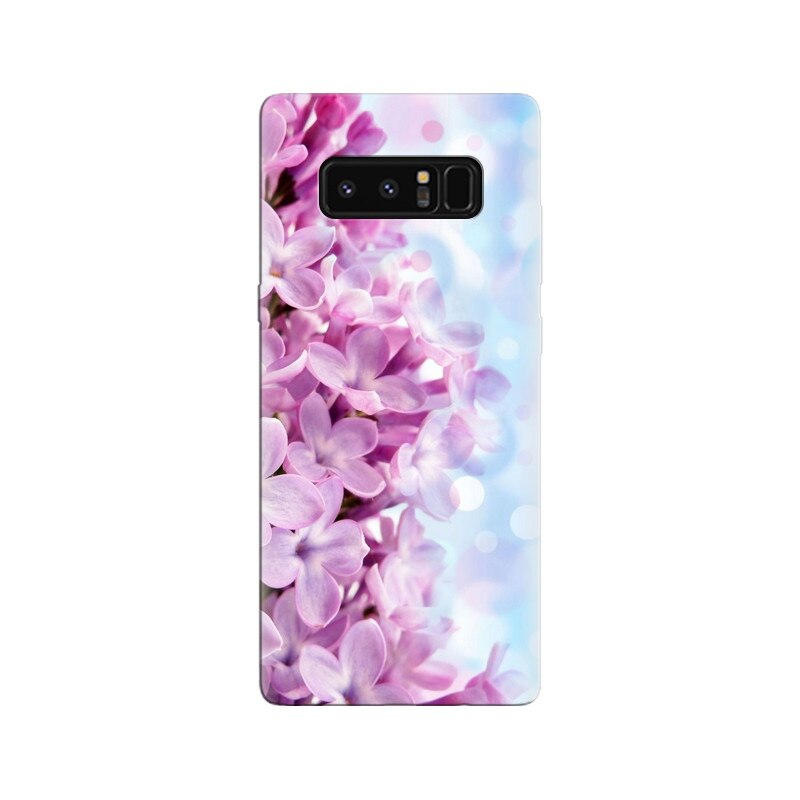 Husa Samsung Note 8 Purple Flowers 001