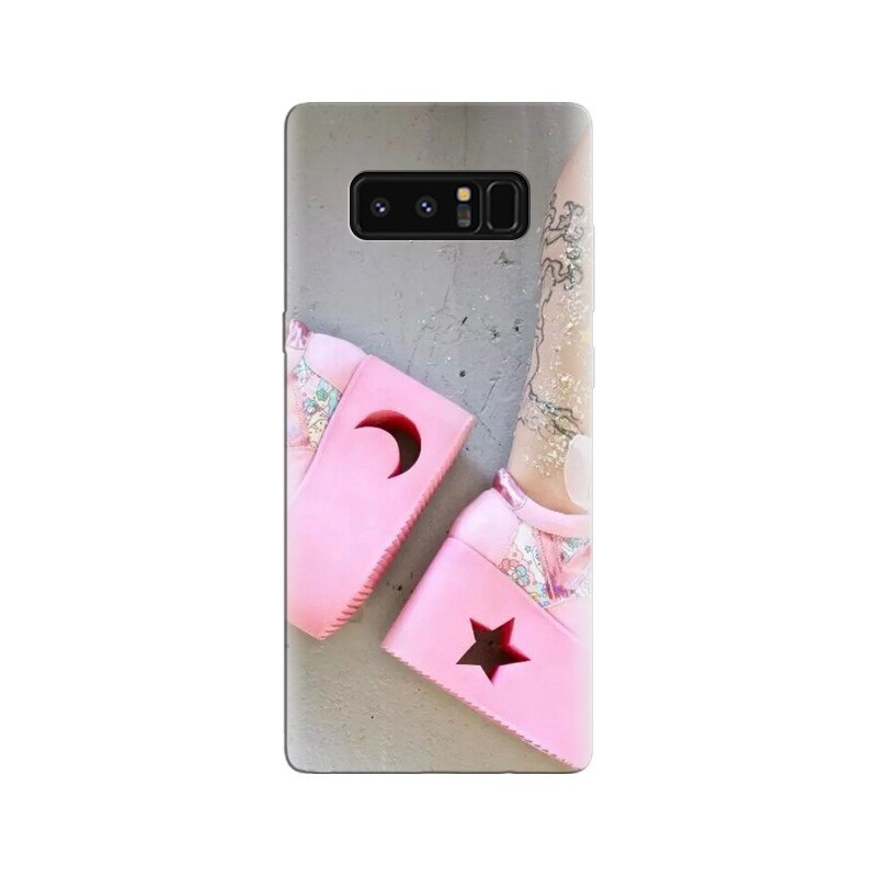 Husa Samsung Note 8 Pink Cute Shoes