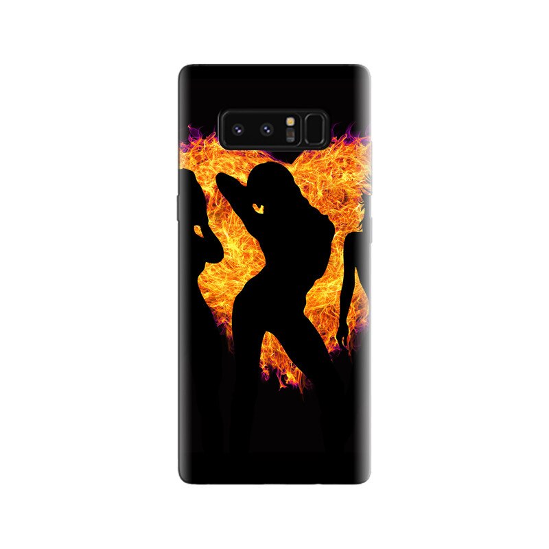 Husa Samsung Note 8 Flaming Heart