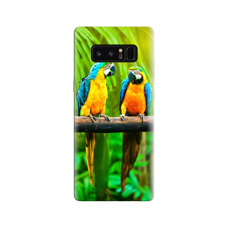 Husa Samsung Note 8 Forest Parrots Color