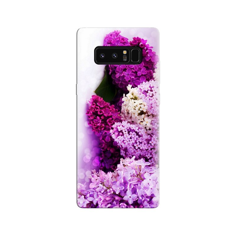 Husa Samsung Note 8 Purple Flowers 002
