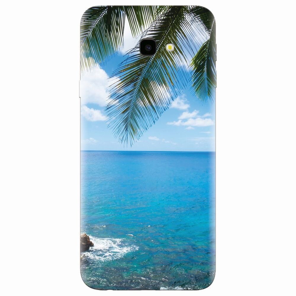 Husa silicon pentru Samsung Galaxy J4 Plus, Coastline