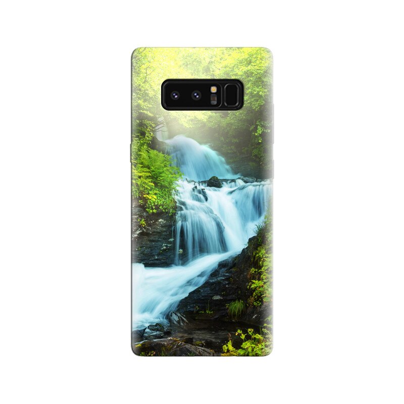 Husa Samsung Note 8 Forest River Stream Ferns Herbs