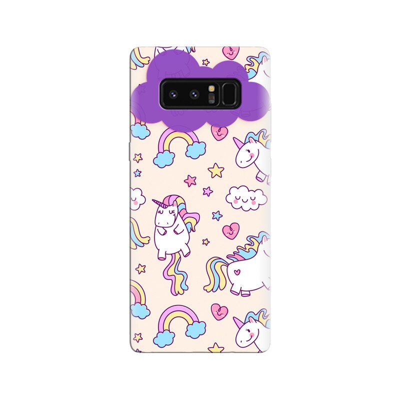 Husa Samsung Note 8 Pink Unicorns