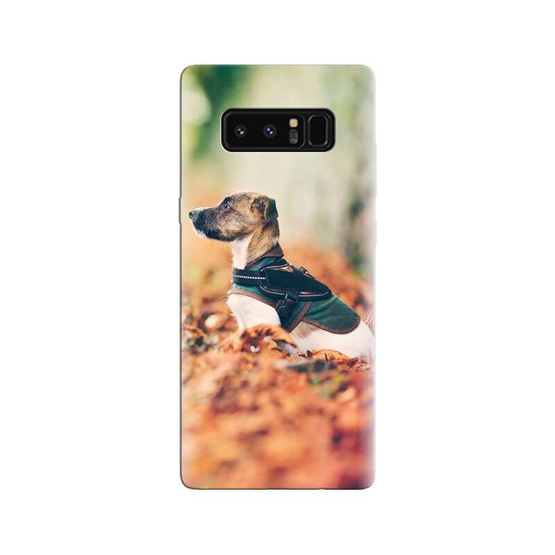 Husa Samsung Note 8 Dog Autumn Leaves