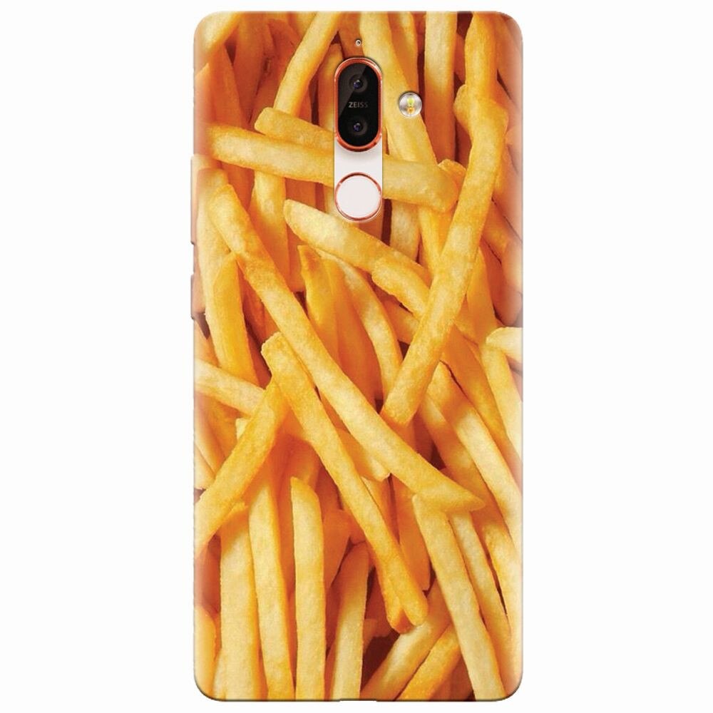 Husa silicon pentru Nokia 7 Plus, Fries