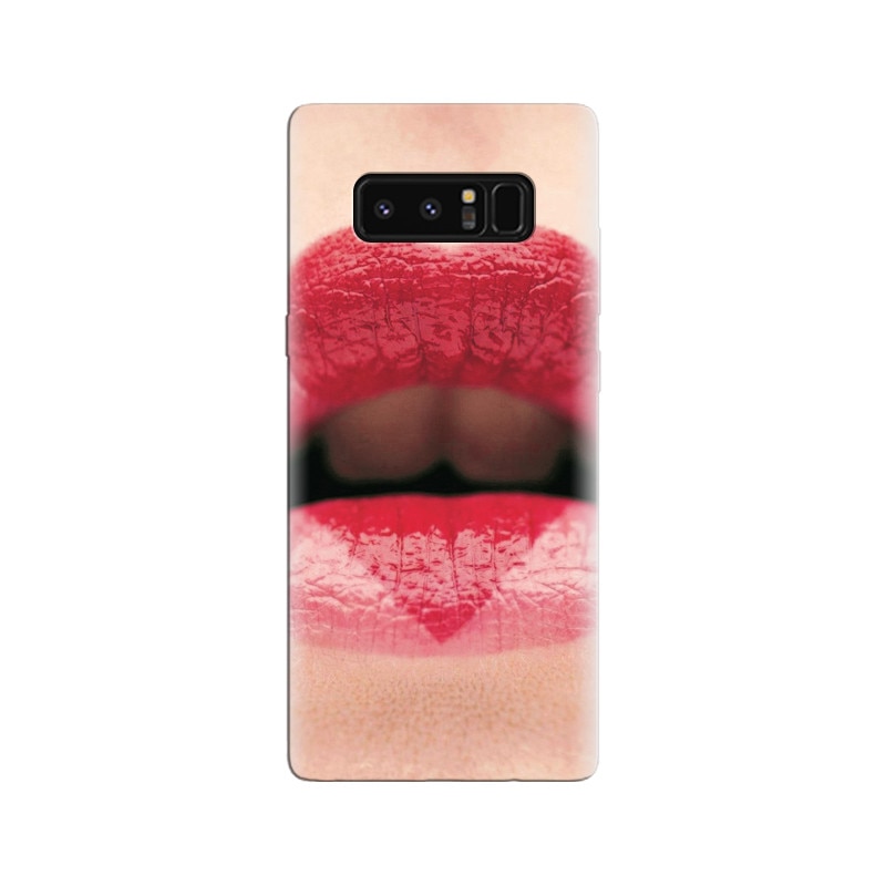 Husa Samsung Note 8 Girls Hot Strawberry Lipstick Background