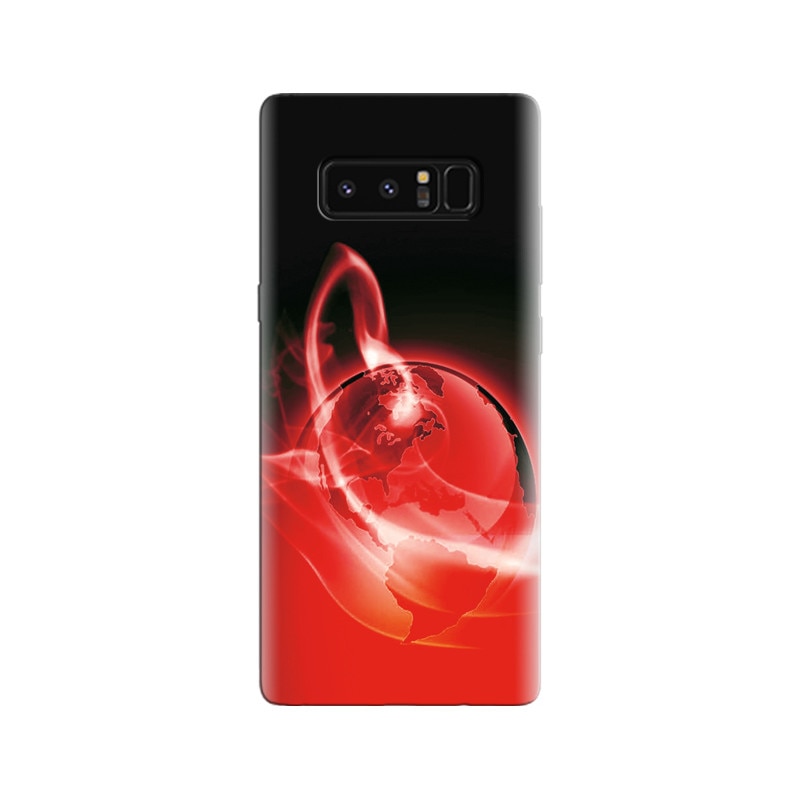 Husa Samsung Note 8 Red Heart Abstract Hd Photos