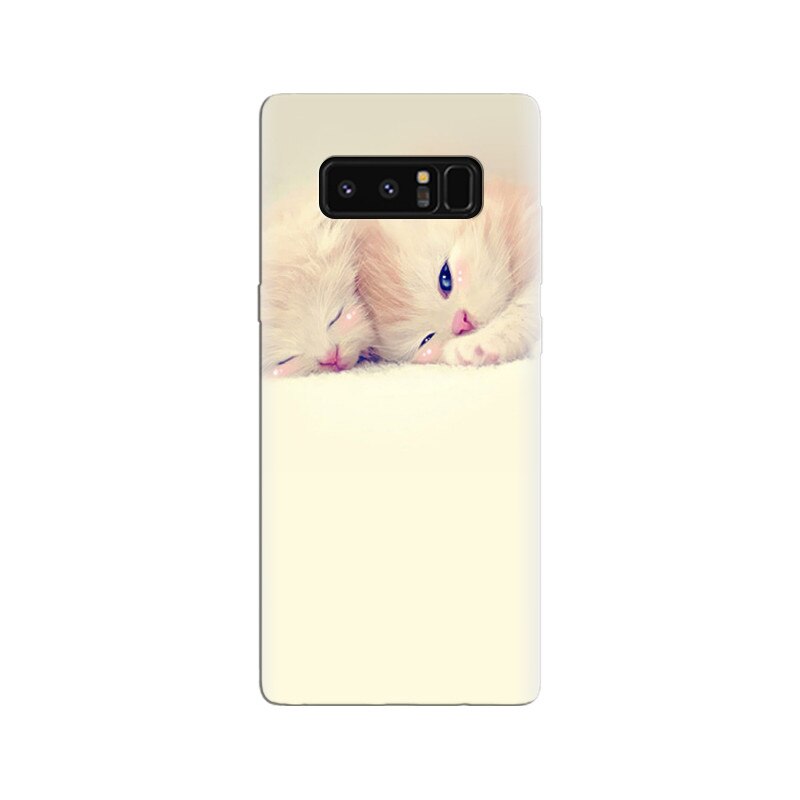 Husa Samsung Note 8 Sleeping Cute Kittens Lock