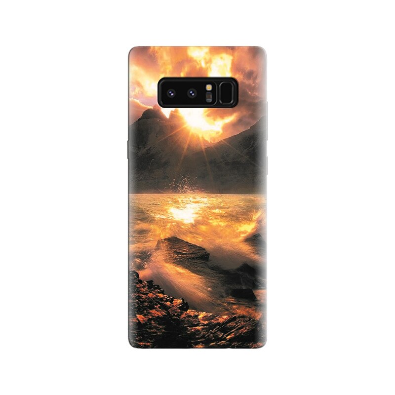 Husa Samsung Note 8 Ultra Hd Nature Sunset Time Backgrounds