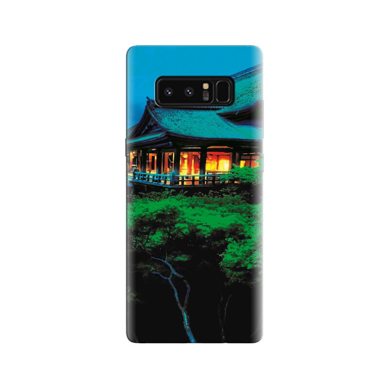 Husa Samsung Note 8 Temple Over Green Trees