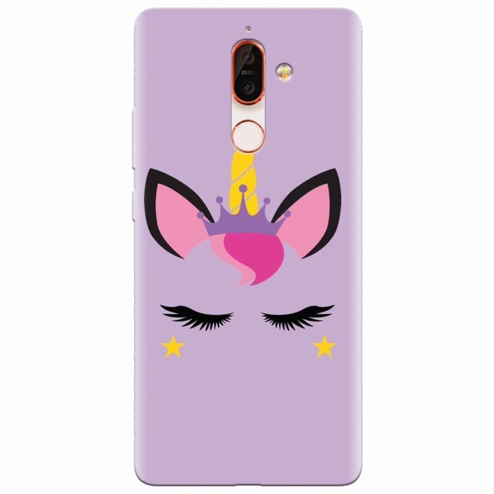 Husa silicon pentru Nokia 7 Plus, Unicorn Shine