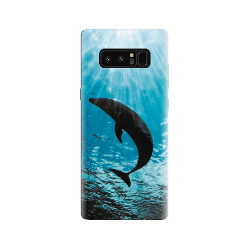 Husa Samsung Note 8 Shark Fish Underwater Unique Hd Photos