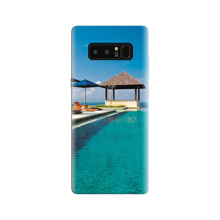 Силиконов калъф, съвместим с Samsung Galaxy Note 8 - модел High Quality Beaches Hd Photographs Gallery