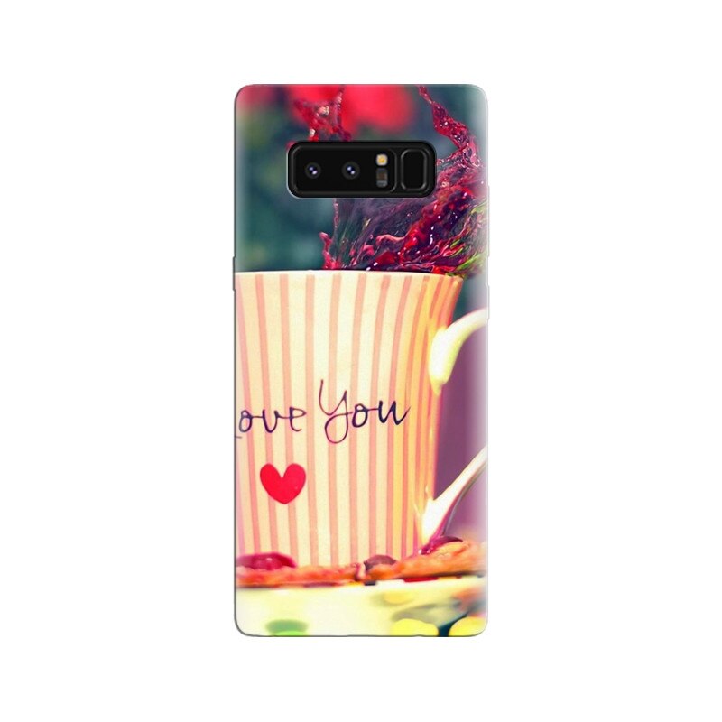 Husa Samsung Note 8 I Love You Tea Cup Valentines Day Gift