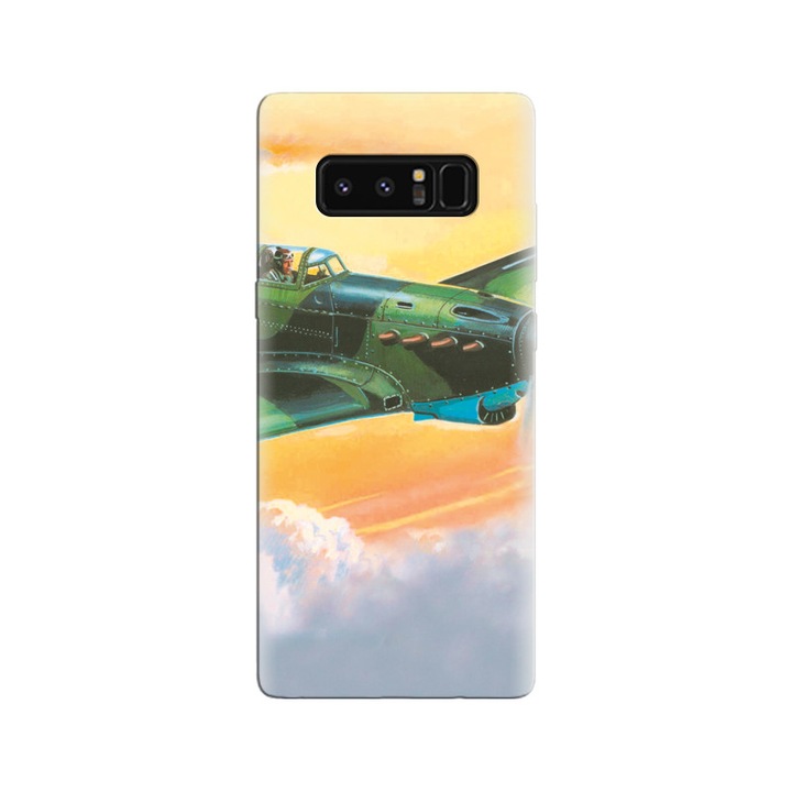 Силиконов кейс съвместим с Samsung Galaxy Note 8 - Yakovlev Yak Fighter Plane Of Military модел