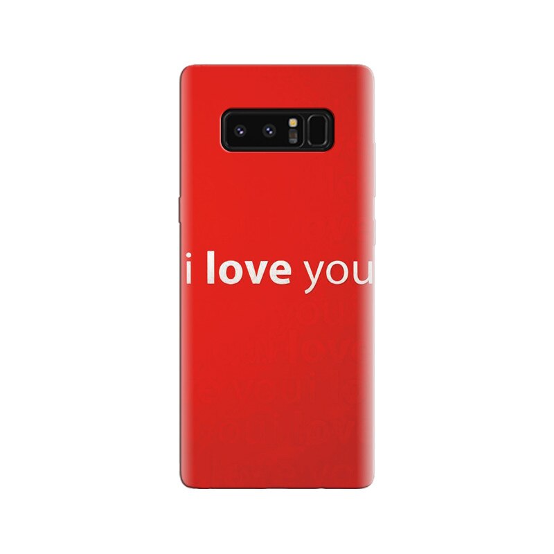 Husa Samsung Note 8 I Love You Text Hd Images