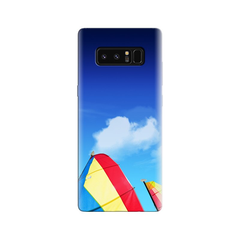 Husa Samsung Note 8 Lenovo Stock Blue Sky Colorful Boats