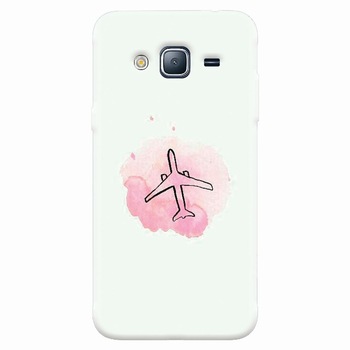 Husa silicon pentru Samsung Galaxy J7 2015, Airplain Husa silicon pentru Samsung Galaxy J7 2015, Airplain
