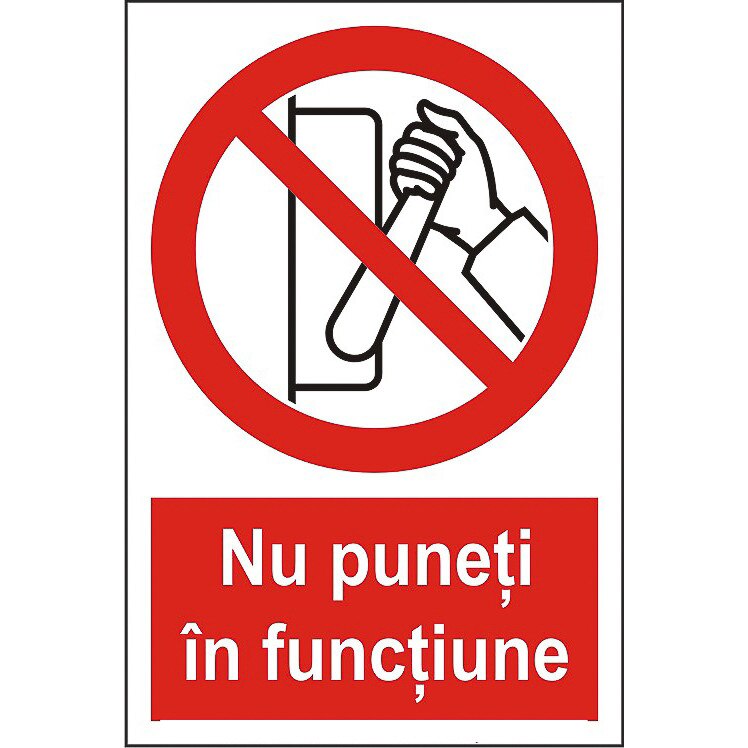 Indicator A4, Nu puneti in functiune!