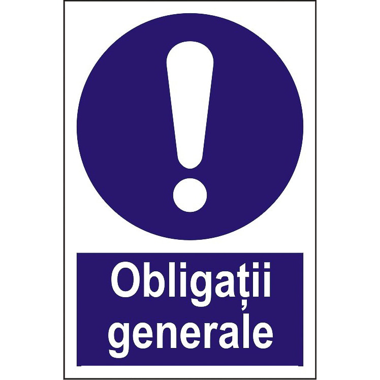 Indicator A4, Obligatii Generale!