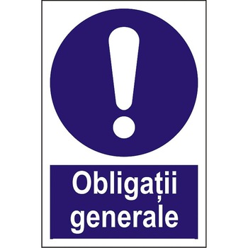Indicator A4, Obligatii Generale! Indicator A4, Obligatii Generale!