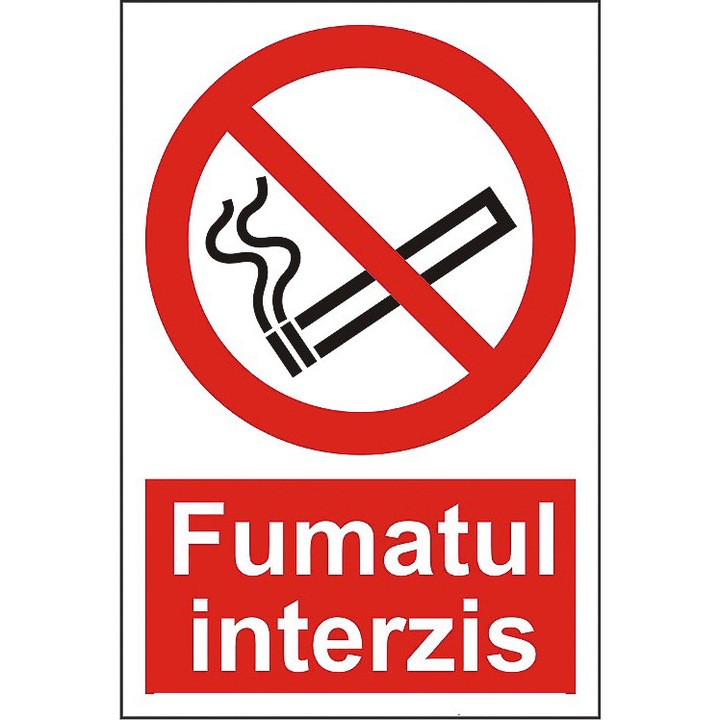Indicator A5, Fumatul interzis(2)!