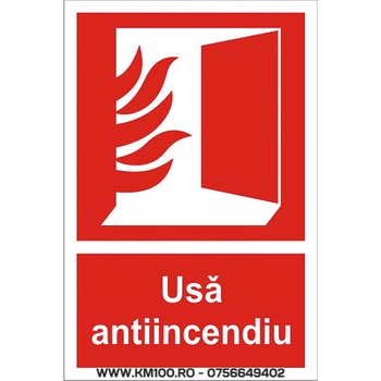 Indicator A4, Usa antiincendiu! Indicator A4, Usa antiincendiu!
