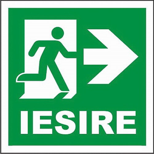 Indicator A4, Iesire de salvare dreapta!