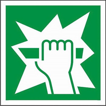 Indicator A4, Pentru urgente spargeti geamul(2)! Indicator A4, Pentru urgente spargeti geamul(2)!