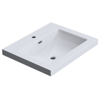 Lavoar EGO01, compozit marmura, montaj incastrat, 60x48 cm Lavoar EGO01, compozit marmura, montaj incastrat, 60x48 cm