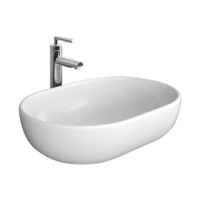 lavoar amelia oval 59x42 cm montaj pe blat ceramica sanitara alba design modern imagen 43_0_
0