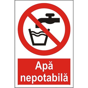 Indicator A5, Apa nepotabila(2)! Indicator A5, Apa nepotabila(2)!