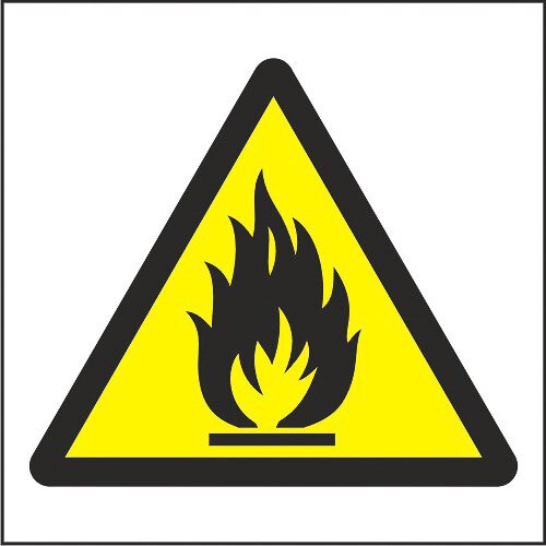 Indicator A4, Materiale inflamabile(2)!