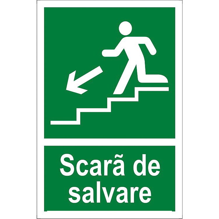 Indicator A4, Scara de salvare directie jos!
