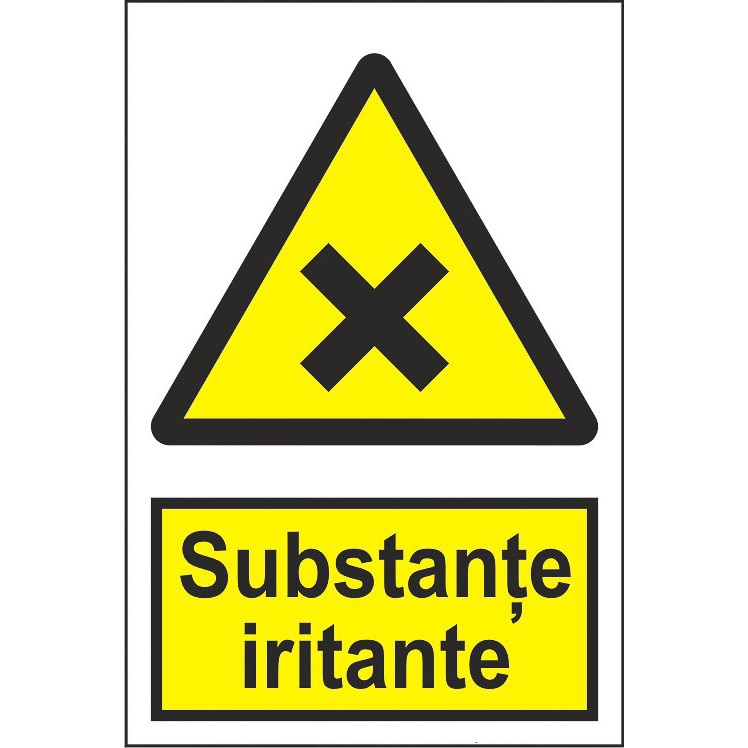 Indicator A4, Substante iritante!