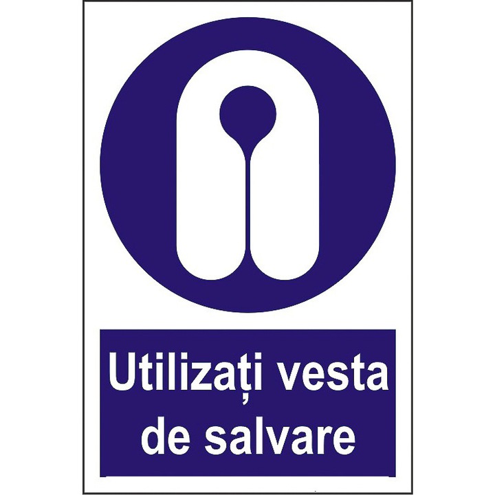 Indicator A5, Utilizati vesta de salvare!