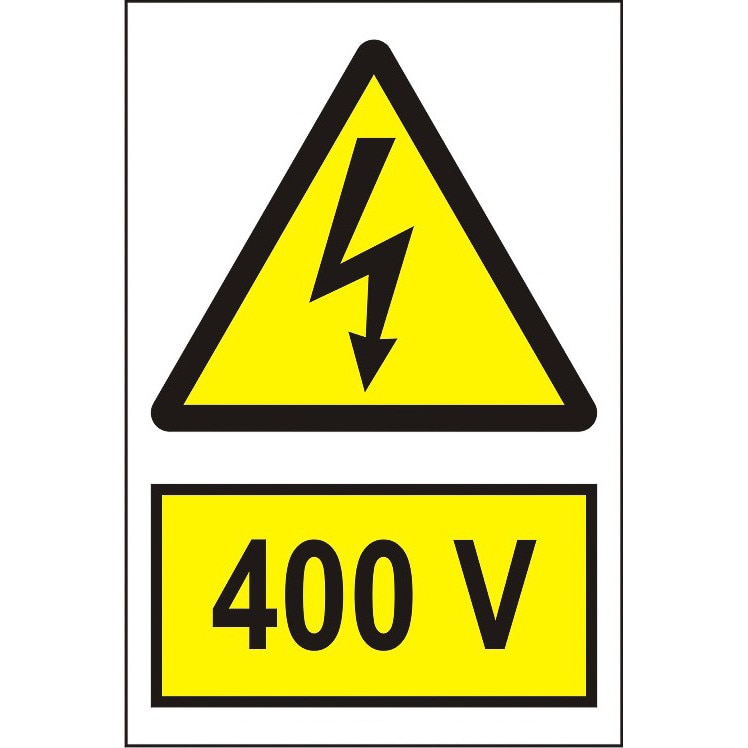 Indicator A4, 400 V!