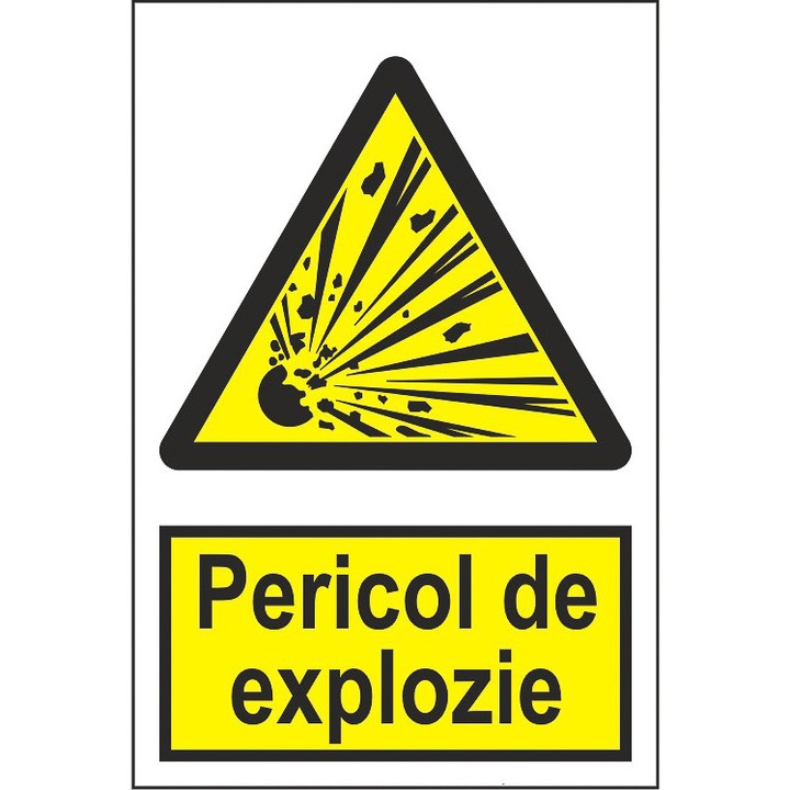Indicator A5, Pericol de explozie!