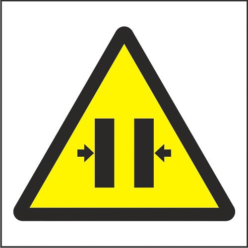 Indicator A4, Pericol de strivire(3)!