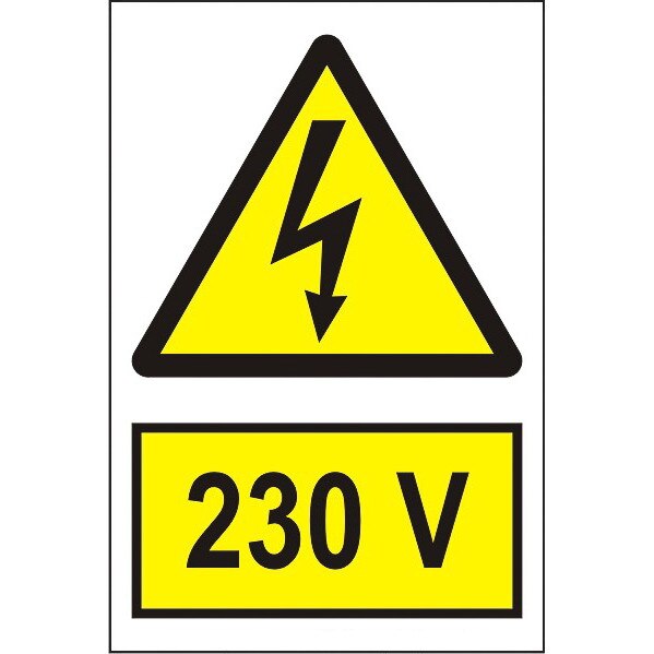 Indicator A4, 230 V!