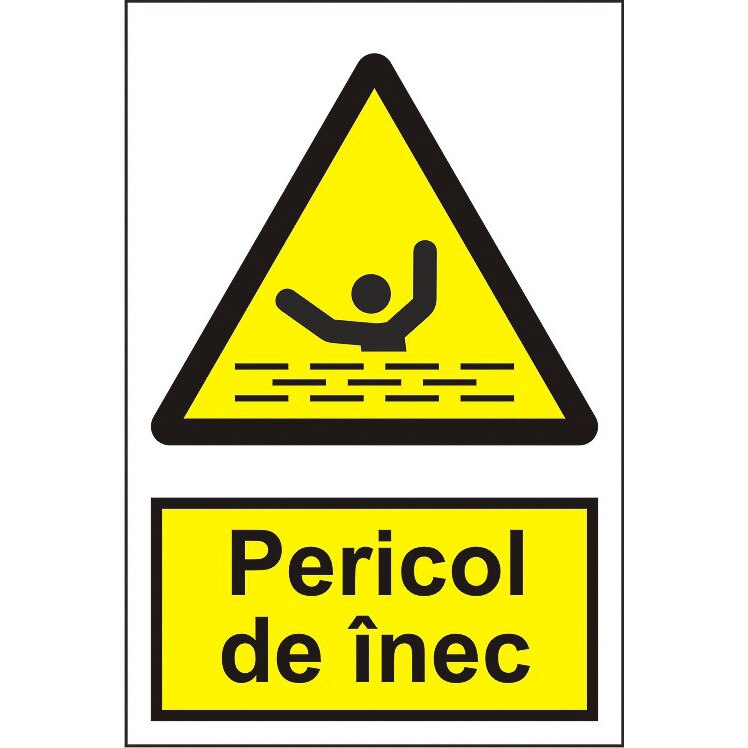Indicator A5, Pericol de inec!