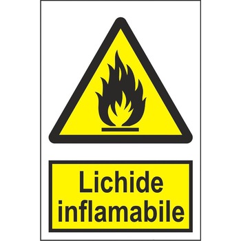 Indicator A4, Lichide inflamabile! Indicator A4, Lichide inflamabile!
