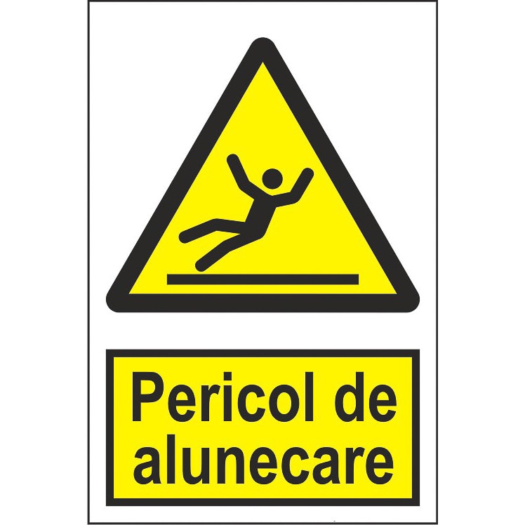 Indicator A4, Pericol de alunecare!