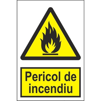 Indicator A5, Pericol de incendiu! Indicator A5, Pericol de incendiu!