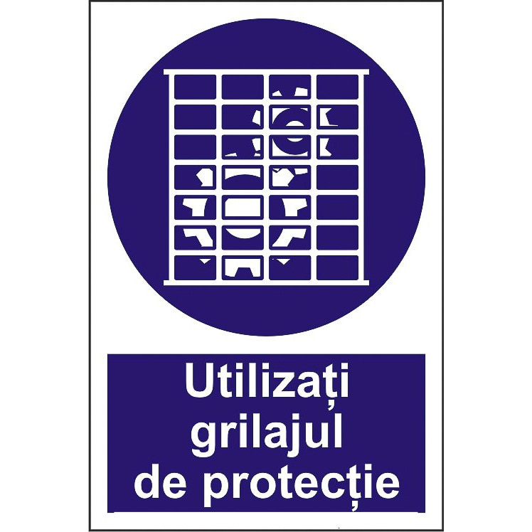 Indicator A4, Utilizati grilajul de protectie(2)!