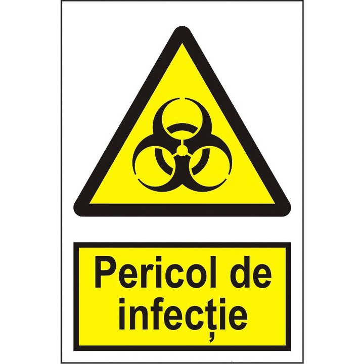 Indicator A5, Pericol de infectie!