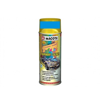 Spray transparent faruri / stopuri, Macota Italy - Albastru (400ml) Spray transparent faruri / stopuri, Macota Italy - Albastru (400ml)