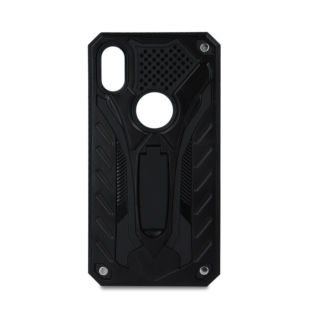 Husa Defender Stand pentru Samsung J4 2018 negru