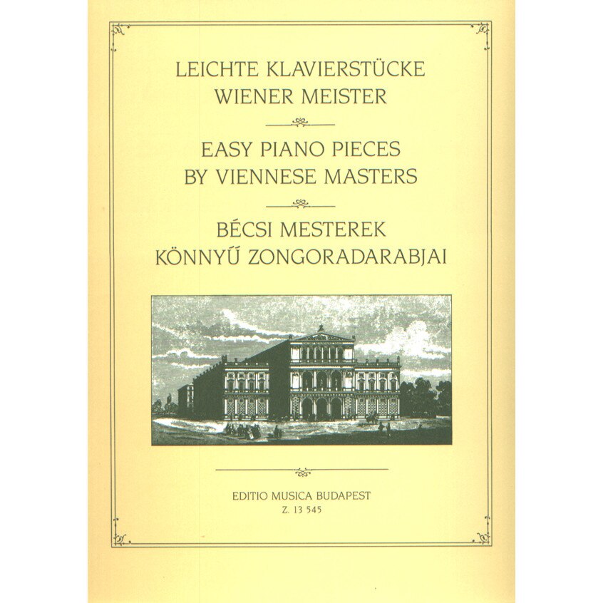 Csurka Magda: EASY PIANO PIECES BY VIENNESE MASTERS